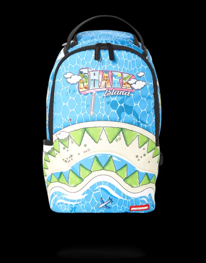 MINI BACKPACKS | BACKPACKS*Sprayground MINI WELCOME TO SHARK ISLAND BACKPACK