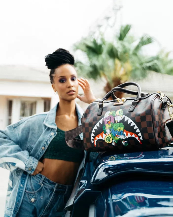 DUFFLES*Sprayground MONEY CHASER MINI DUFFLE