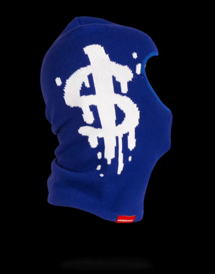 SKI MASKS*Sprayground MONEY DRIP SKI MASK (BLUE)