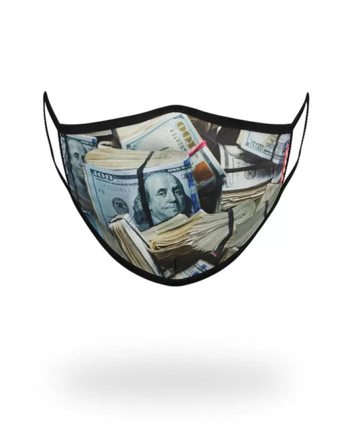 FACE MASKS*Sprayground MONEY WHERE UR MOUTH IS FORM-FITTING MASK