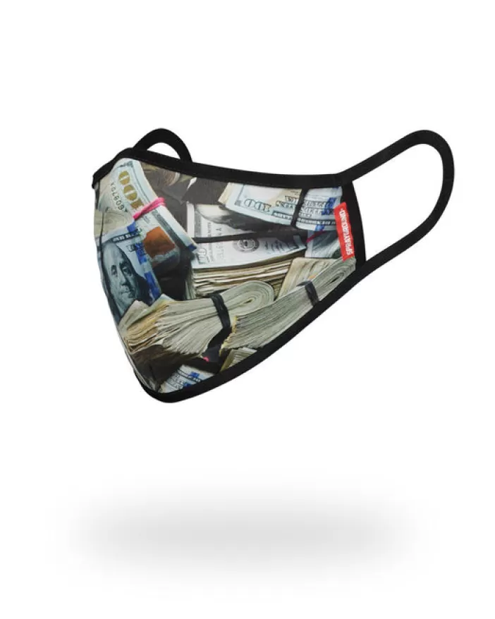 FACE MASKS*Sprayground MONEY WHERE UR MOUTH IS FORM-FITTING MASK