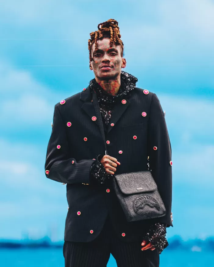 SLINGS | CROSSBODYS*Sprayground NIGHTFLIGHT G800 MESSENGER SLING BAG