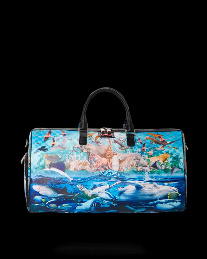 DUFFLES*Sprayground NOAHS SH-ARK LARGE DUFFLE