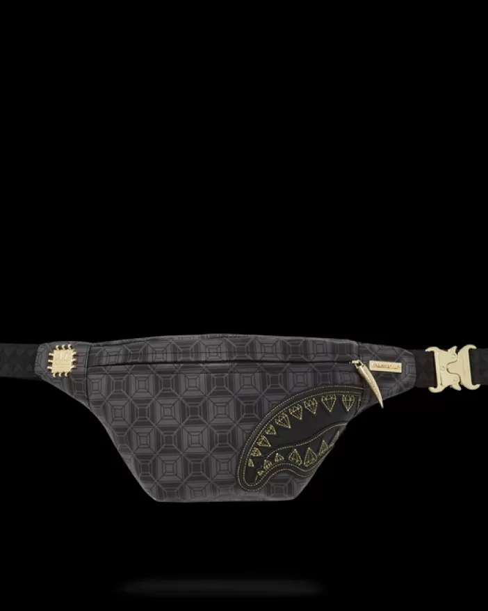 CROSSBODYS*Sprayground OBSIDIAN STUNNER A.i.6 SANDFLOWER COLLAB SAVVY CROSSBODY