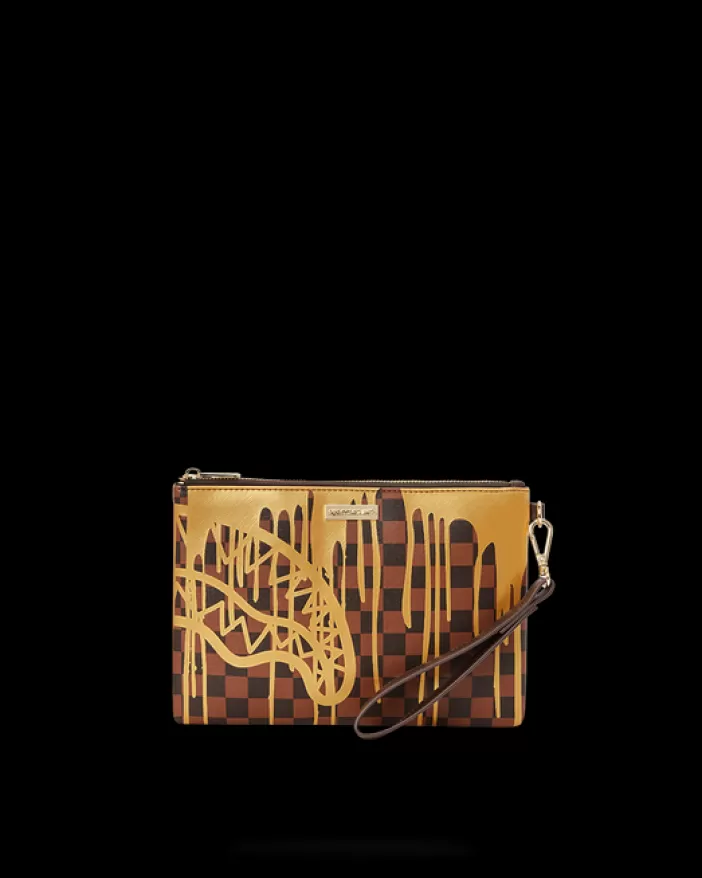 CROSSOVER CLUTCHES*Sprayground PARIS PAINT CROSSOVER CLUTCH
