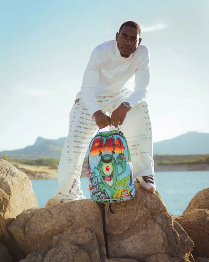 BACKPACKS*Sprayground PLANKTON ON THE RUN (DLXR)