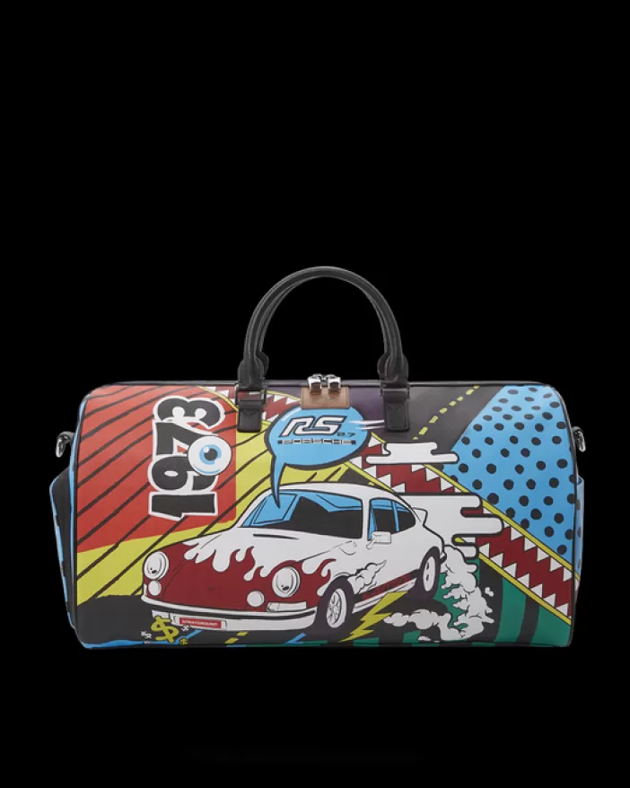 DUFFLES*Sprayground PORSCHE 1972 COLLAB DUFFLE (ONLY 1,911 UNITS MADE)