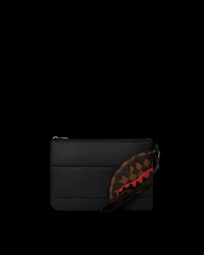 CROSSOVER CLUTCHES*Sprayground PUFFER SHARK VAIL FLEX CROSSOVER CLUTCH