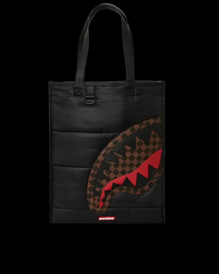 TOTES | HANDBAGS*Sprayground PUFFER SHARK VAIL FLEX TOTE