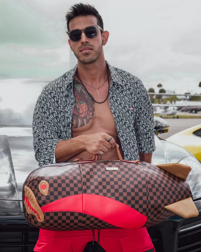 DUFFLES*Sprayground RACEWAY HENNY TORPEDO DUFFLE