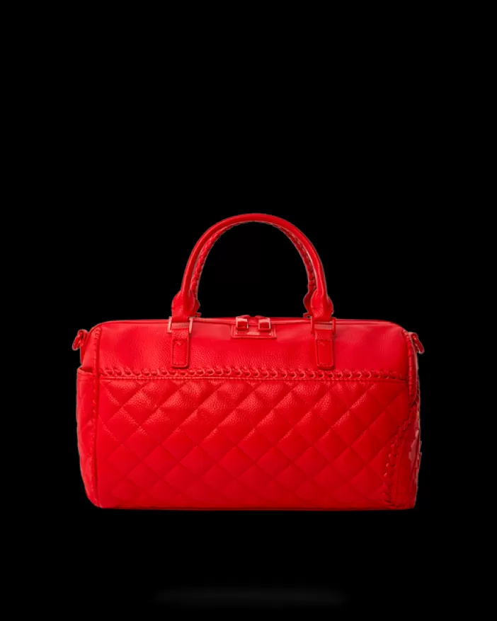DUFFLES*Sprayground RED RIVIERA MINI DUFFLE