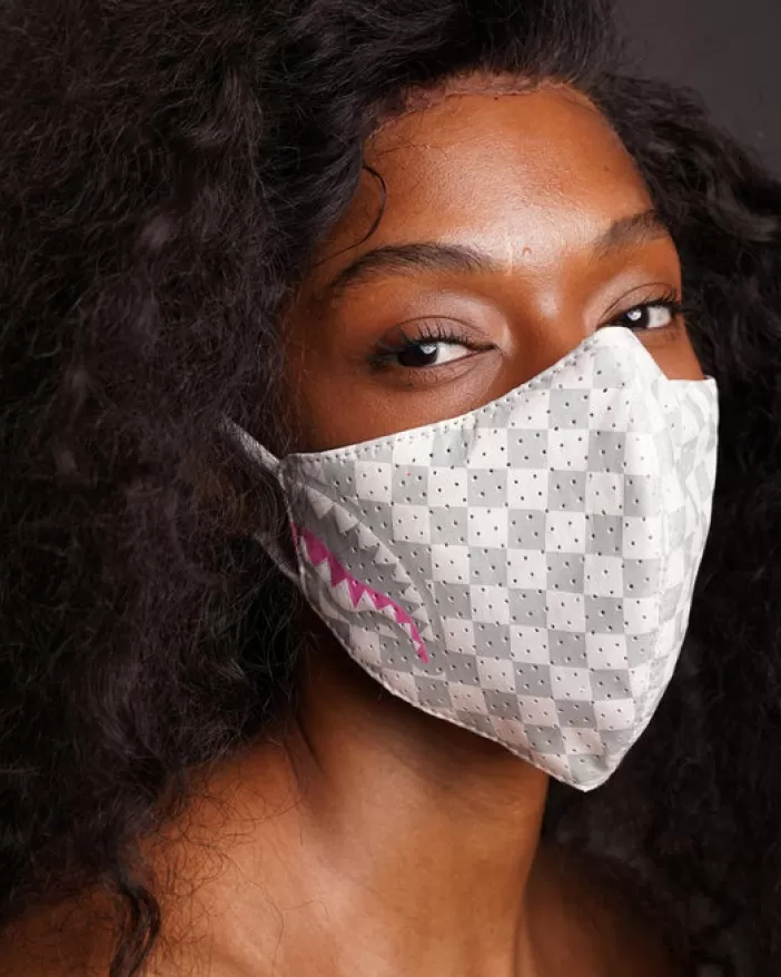 FACE MASKS*Sprayground ROSE ALL DAY VEGAN LEATHER FACE MASK