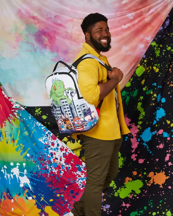 BACKPACKS*Sprayground RUGRATS REPTAR CITY SMASH BACKPACK