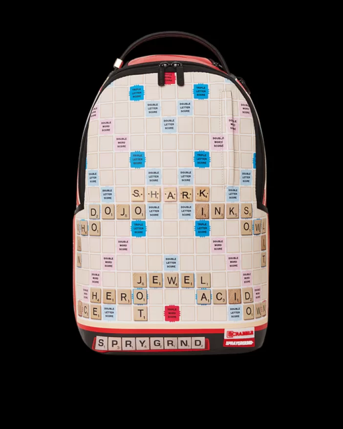 BACKPACKS*Sprayground SCRABBLE SHARK BACKPACK (DLXV)