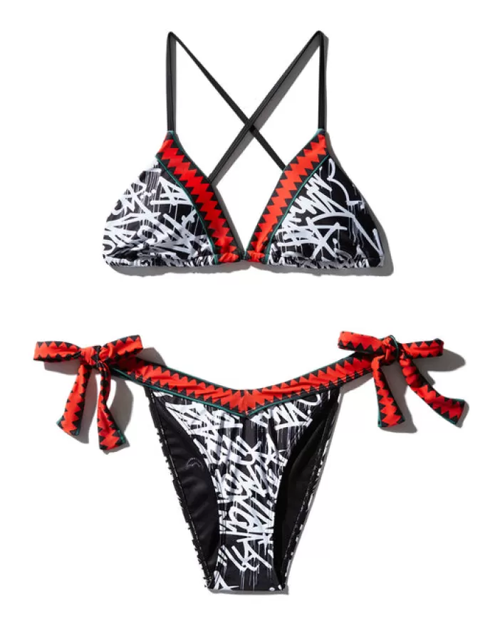 SWIMWEAR*Sprayground SCRIBBLE BIKINI