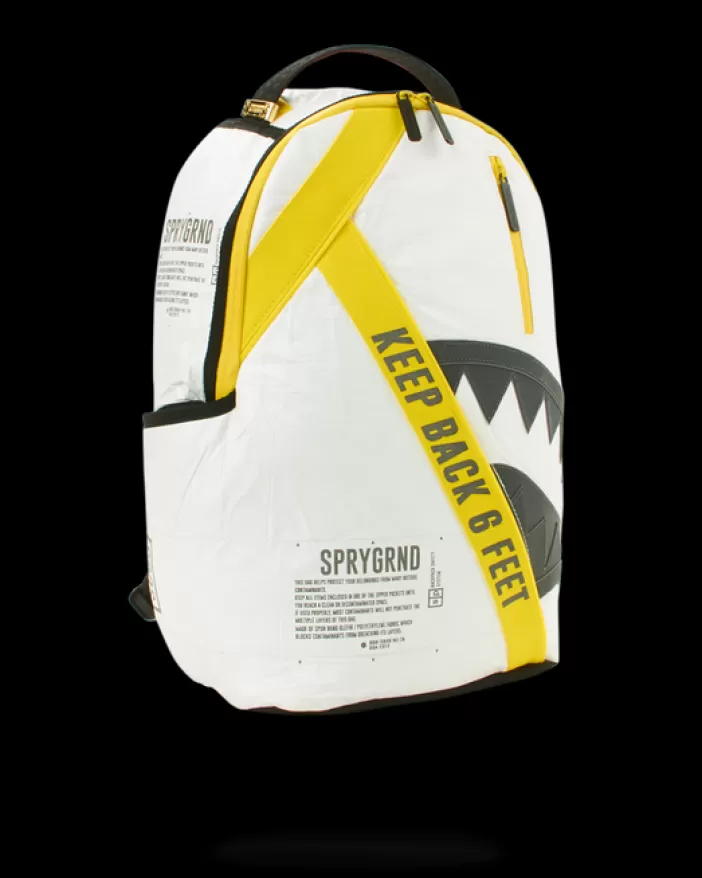 BACKPACKS*Sprayground SG95 KEEP BACK!PACK TYVEK 3M SHARK