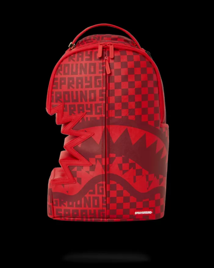 BACKPACKS*Sprayground SHARK BITE INFARED BACKPACK (DLXV)