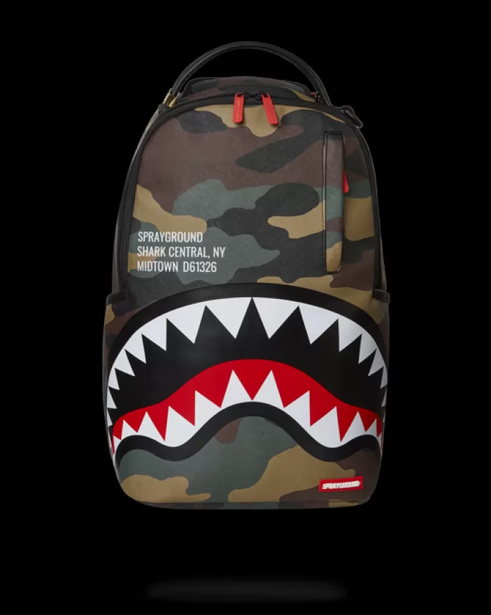 BACKPACKS*Sprayground SHARK CENTRAL OUTPOST (DLXV)