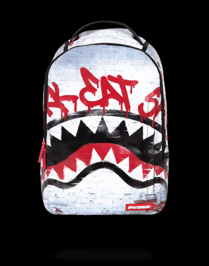 BACKPACKS*Sprayground SHARK EAT SHARK