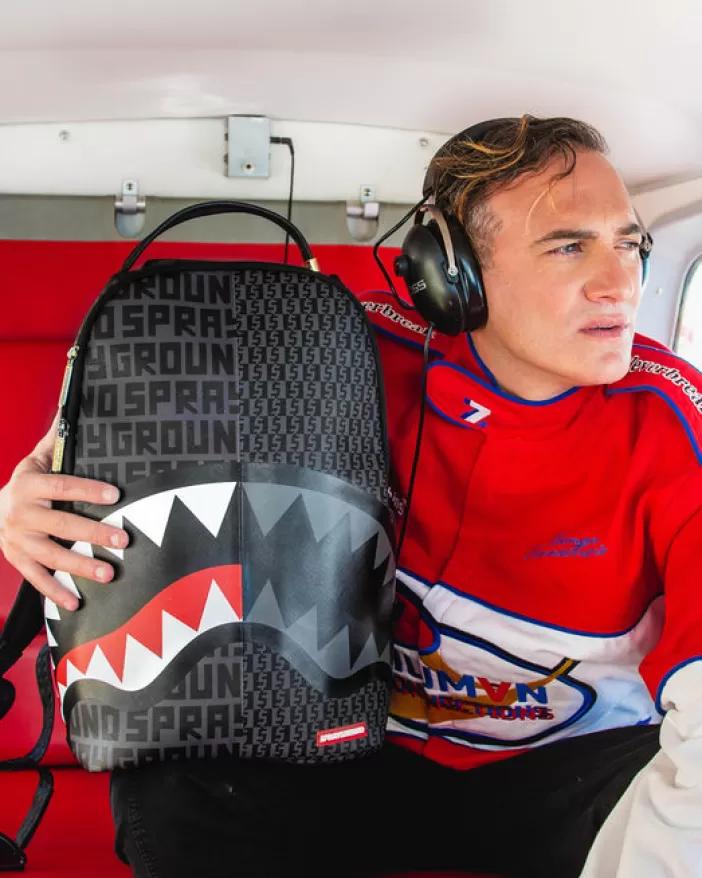 BACKPACKS*Sprayground SHARKFINITY STEALTH PILOT BACKPACK (DLXV)