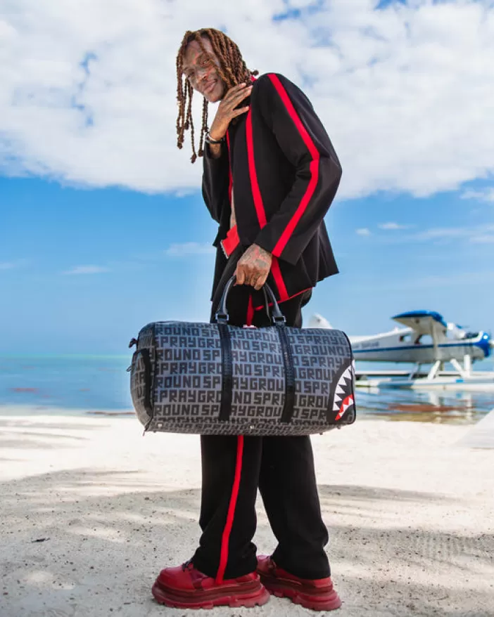 DUFFLES*Sprayground SHARKFINITY STEALTH PILOT DUFFLE