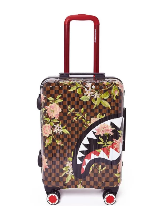 CARRY-ON LUGGAGE*Sprayground SHARKFLOWER 21.5u201d CARRY-ON SHARKNAUTICS LUGGAGE