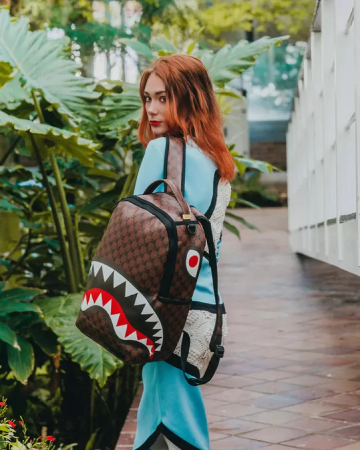 BACKPACKS*Sprayground SHARKS AND SKULLS BACKPACK (DLXV)