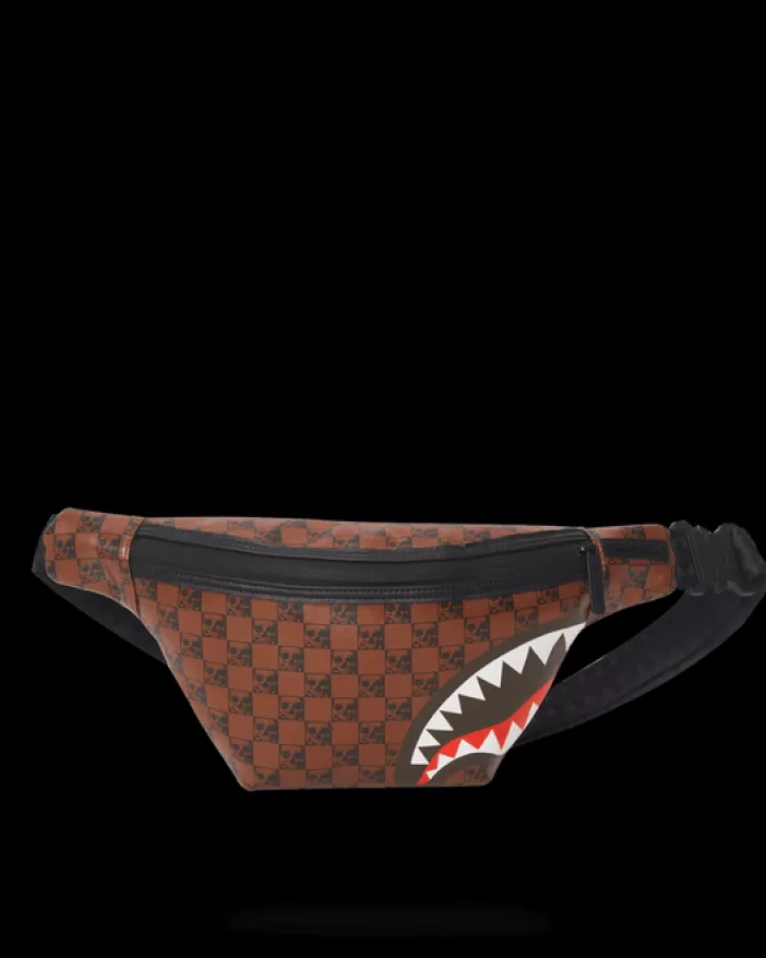CROSSBODYS*Sprayground SHARKS AND SKULLS SAVVY CROSSBODY