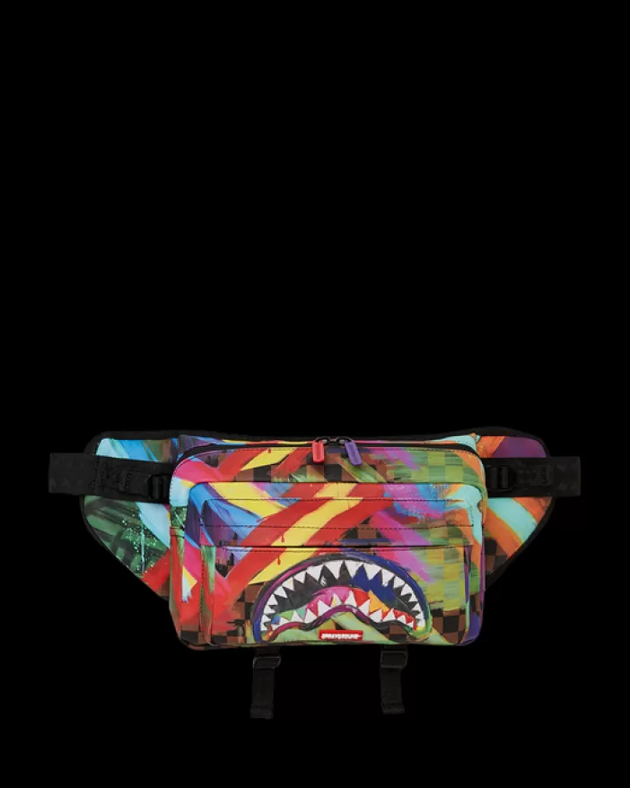 CROSSBODYS*Sprayground SHARKS IN PARIS CITY STREAKS CARGO CROSSBODY