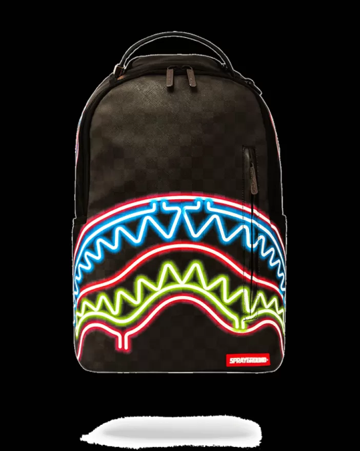 BACKPACKS*Sprayground SHARKS IN PARIS GLOW BACKPACK (DLXV)