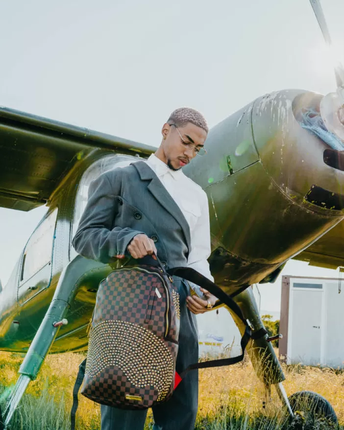 BACKPACKS*Sprayground SHARKS IN PARIS POLARIS BACKPACK (DLXV)