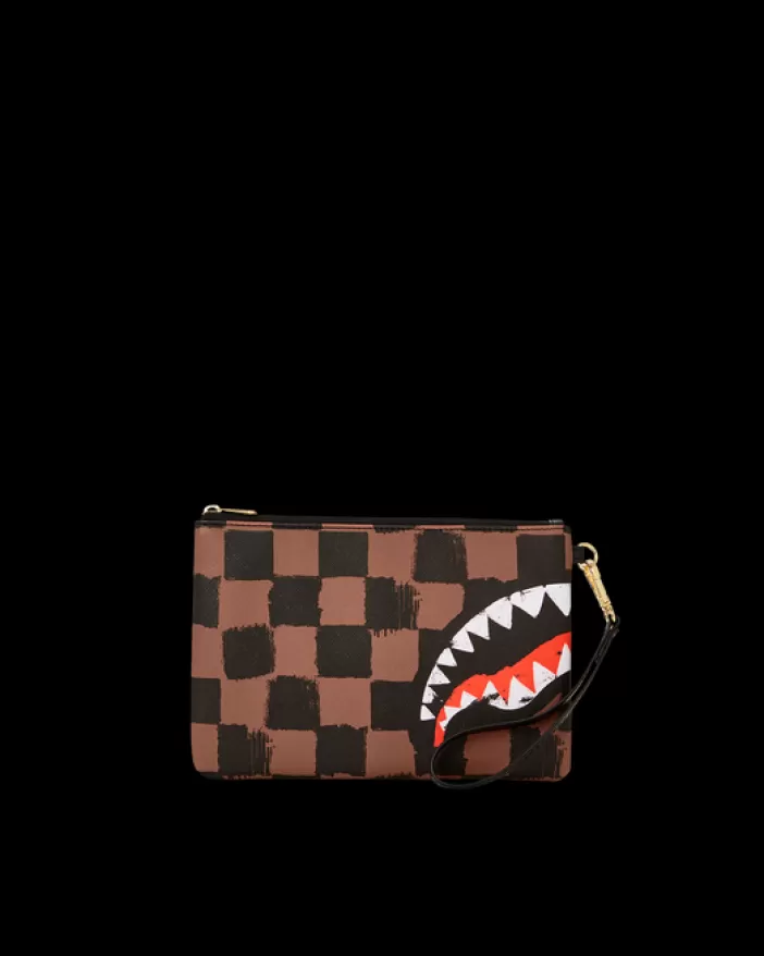 CROSSOVER CLUTCHES*Sprayground SHARKS IN PARIS VANQUISH CROSSOVER CLUTCH