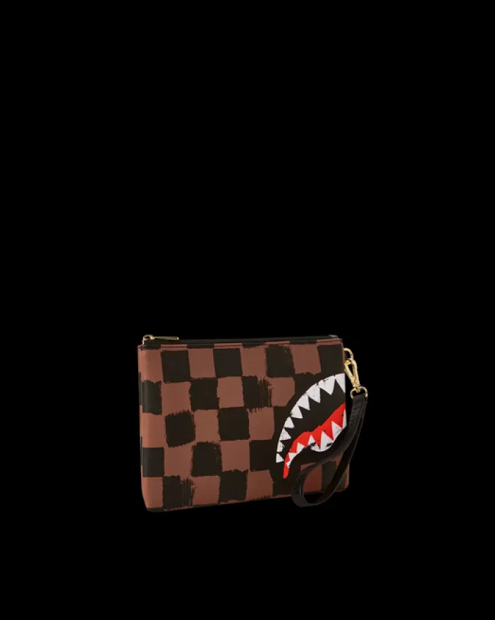 CROSSOVER CLUTCHES*Sprayground SHARKS IN PARIS VANQUISH CROSSOVER CLUTCH