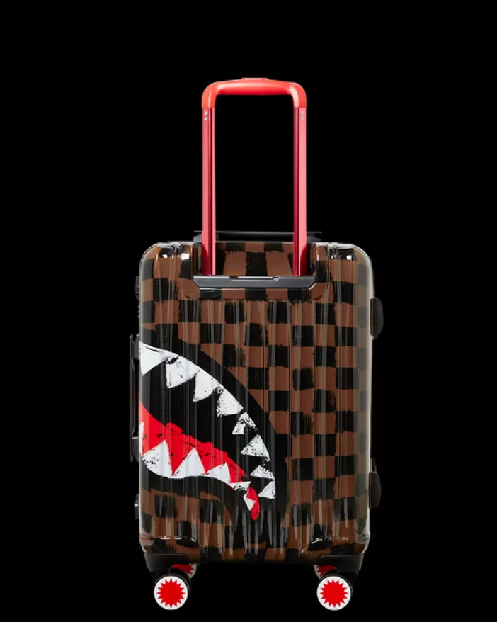 CARRY-ON LUGGAGE*Sprayground SHARKS IN PARIS VANQUISH SHARKNAUTICS HARDSHELL CARRY-ON LUGGAGE