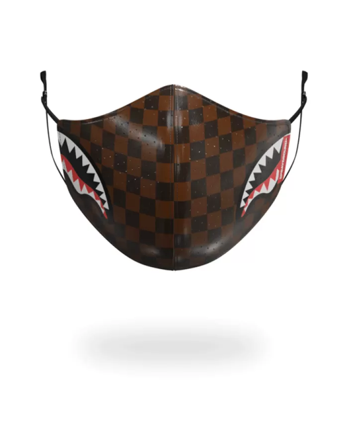 FACE MASKS*Sprayground SHARKS IN PARIS VEGAN LEATHER FACE MASK