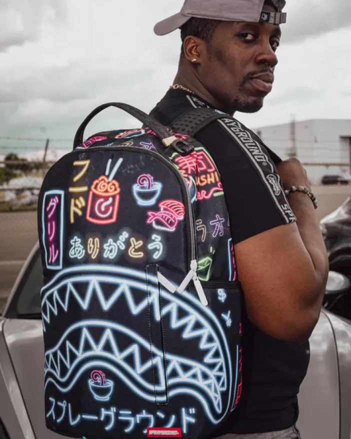BACKPACKS*Sprayground SHINJUKU CITY u30b9u30d7u30ecu30fcu30b0u30e9u30a6u30f3u30c9 (DLXR)