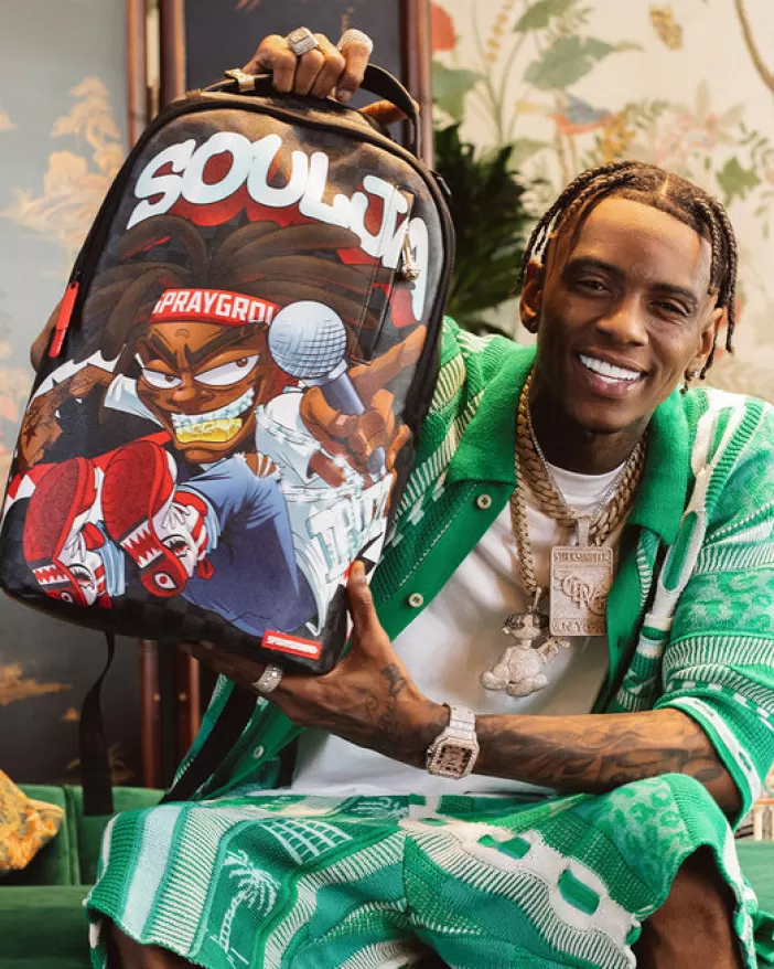 BACKPACKS*Sprayground SOULJA BOY MAKE THE CROWD GO WILD DRACO