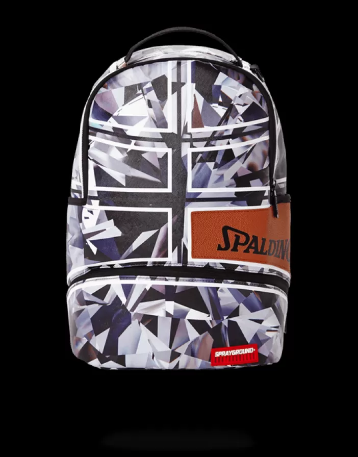 BACKPACKS*Sprayground SPALDING X ONE MILLION KARAT DIAMOND BACKPACK