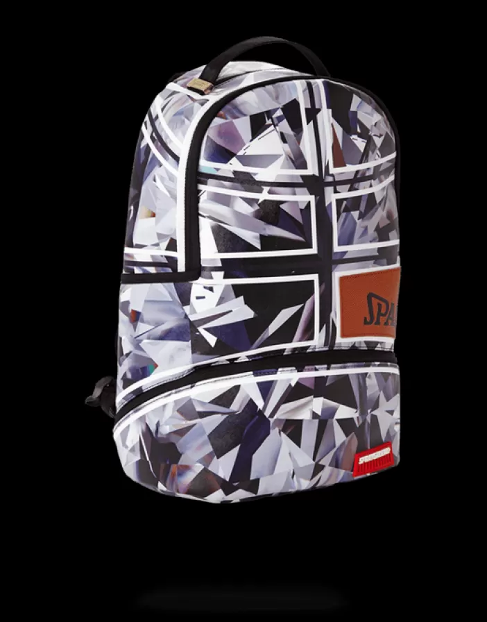 BACKPACKS*Sprayground SPALDING X ONE MILLION KARAT DIAMOND BACKPACK