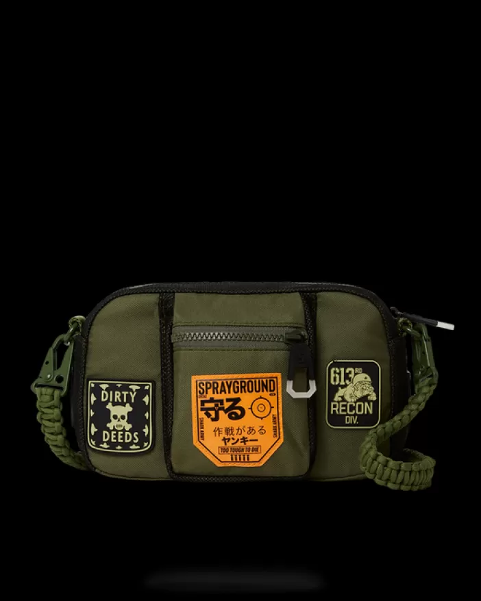 SLINGS | CROSSBODYS*Sprayground SPECIAL OPS FULL THROTTLE BRICKSIDE BAG