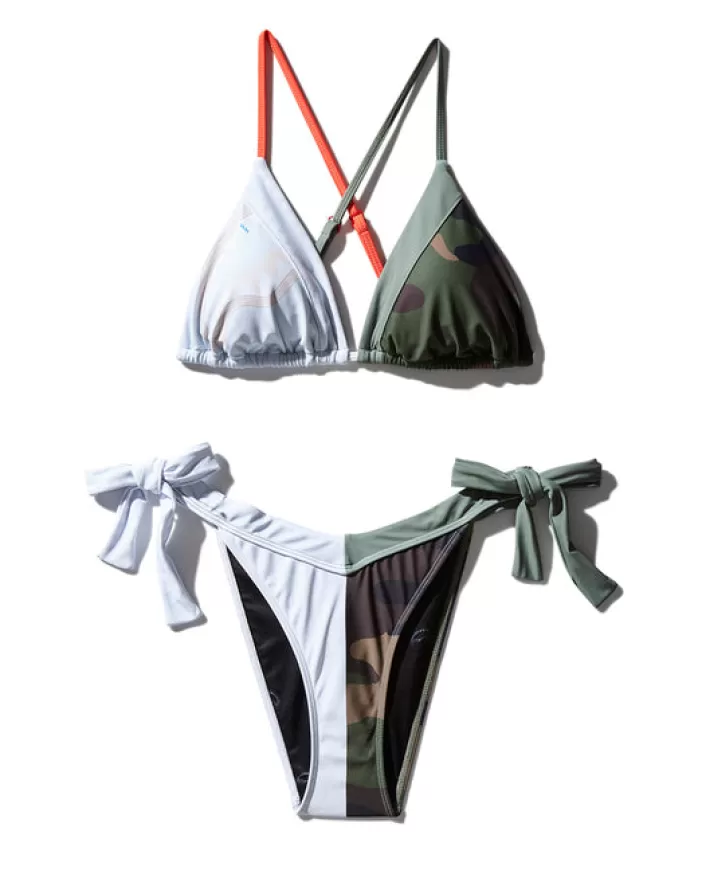 SWIMWEAR*Sprayground SPLIT BITE CAMO BIKINI