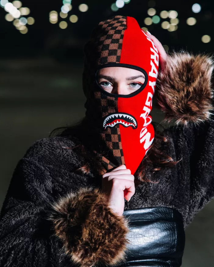 SKI MASKS | COLD WEATHER GEAR*Sprayground SPLIT CREATE SKI MASK