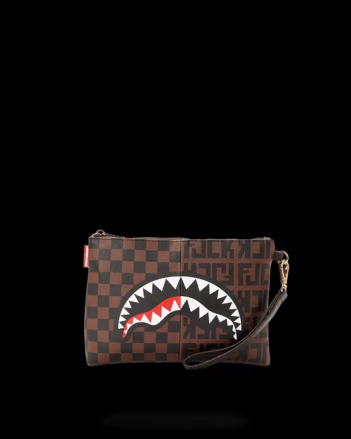 CROSSOVER CLUTCHES*Sprayground SPLIT THE CHECK CROSSOVER CLUTCH