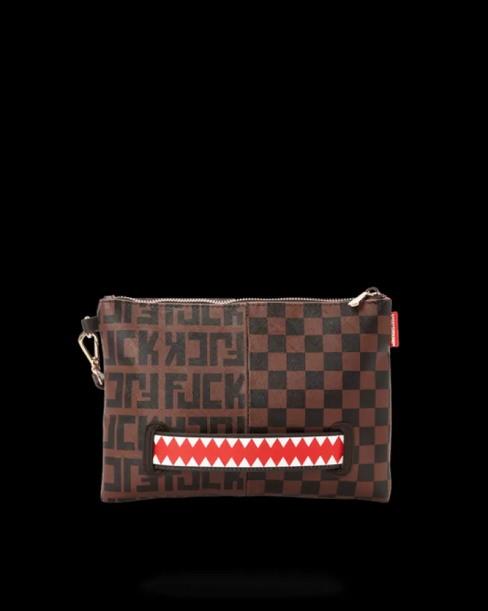 CROSSOVER CLUTCHES*Sprayground SPLIT THE CHECK CROSSOVER CLUTCH