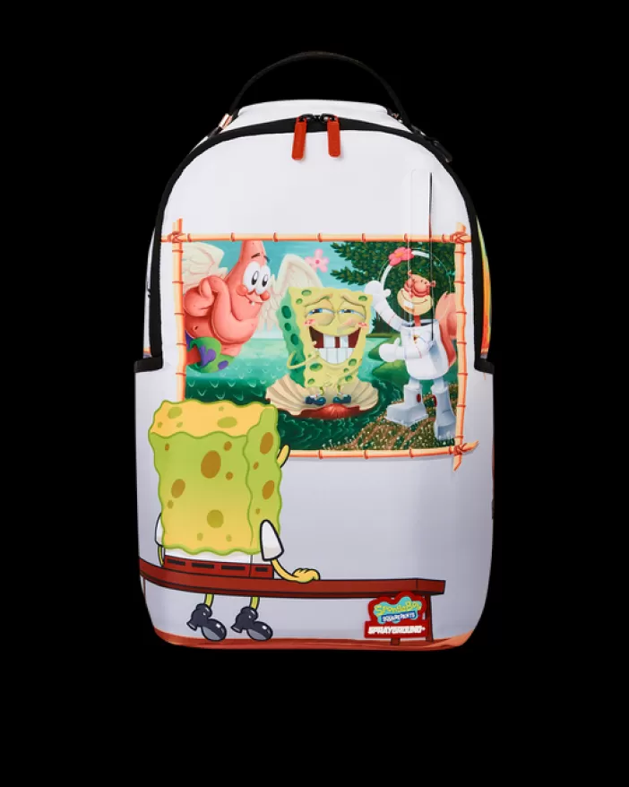 BACKPACKS*Sprayground SPONGEBOB ART CRITIC BACKPACK