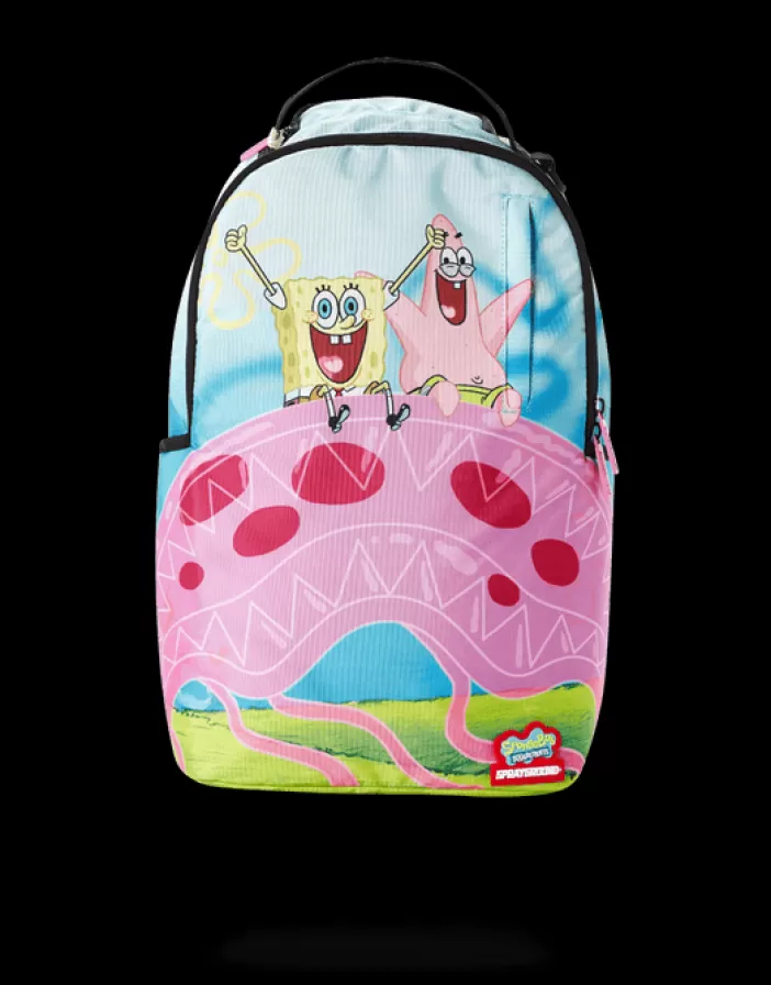 BACKPACKS*Sprayground SPONGEBOB JELLY SHARK