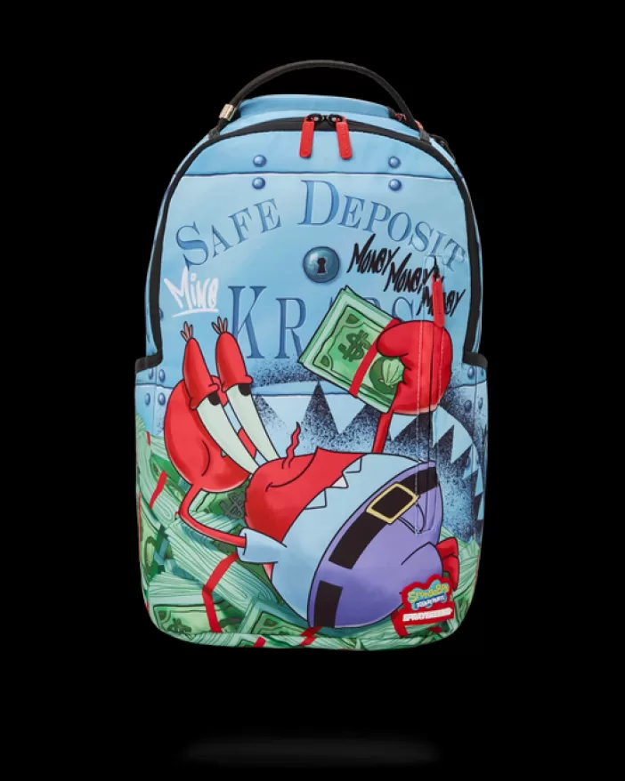 BACKPACKS*Sprayground SPONGEBOB MR KRABS HIGH ROLLER (DLXR)