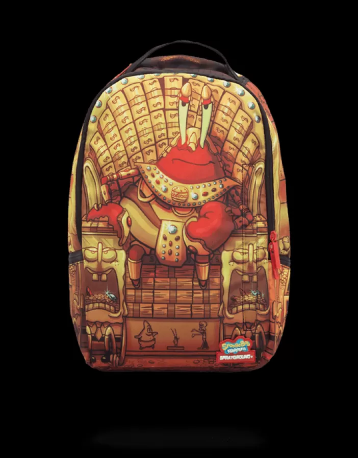BACKPACKS*Sprayground SPONGEBOB MR. KRABS PHAROAH