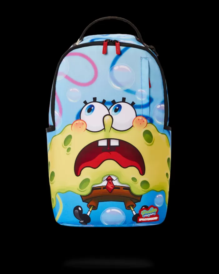 BACKPACKS*Sprayground SPONGEBOB SHARK SHAPE SPONGE (DLXR)