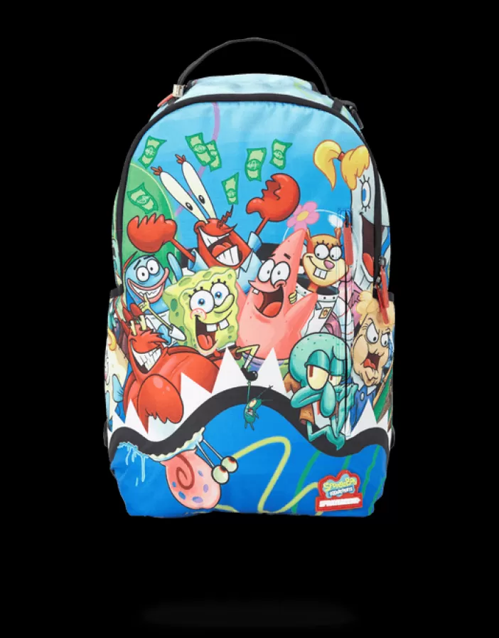 BACKPACKS*Sprayground SPONGEBOB SHARK SQUAD
